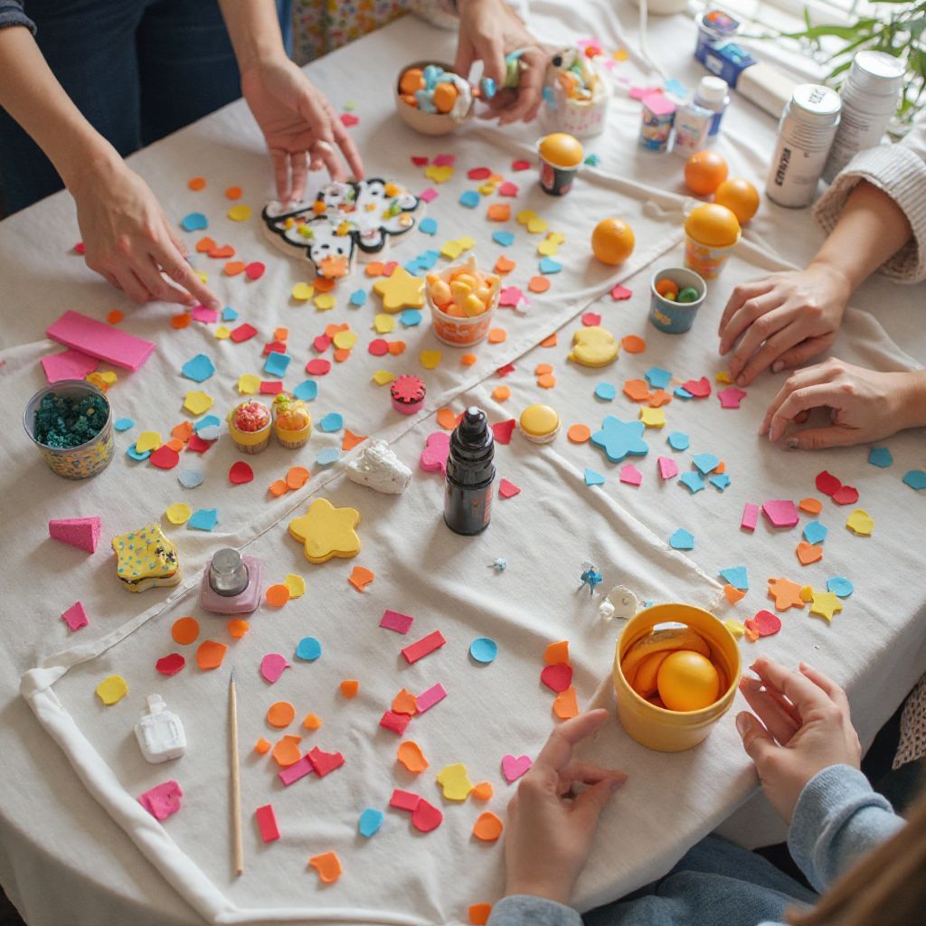 DIY decorations workshop